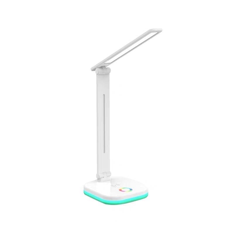 Настольная лампа Goldlux 325044 Neptun LED 4000K/RGB 450Lm IP20 Белый (2888453793)
