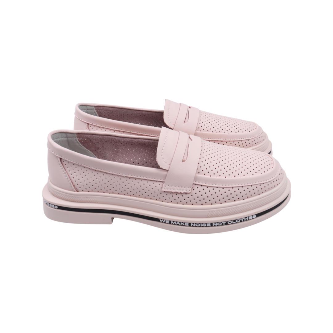 Туфли женские Li Fexpert из кожи р. 38 Пудра (907-22LTCP)