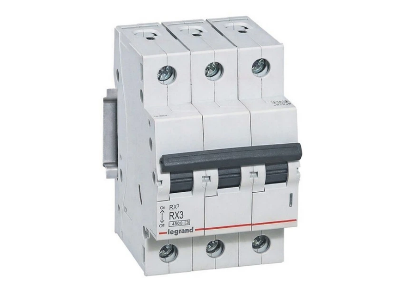 Автоматический выключатель LeGrand RX3 3P 50A C 4.5kA (34089634)