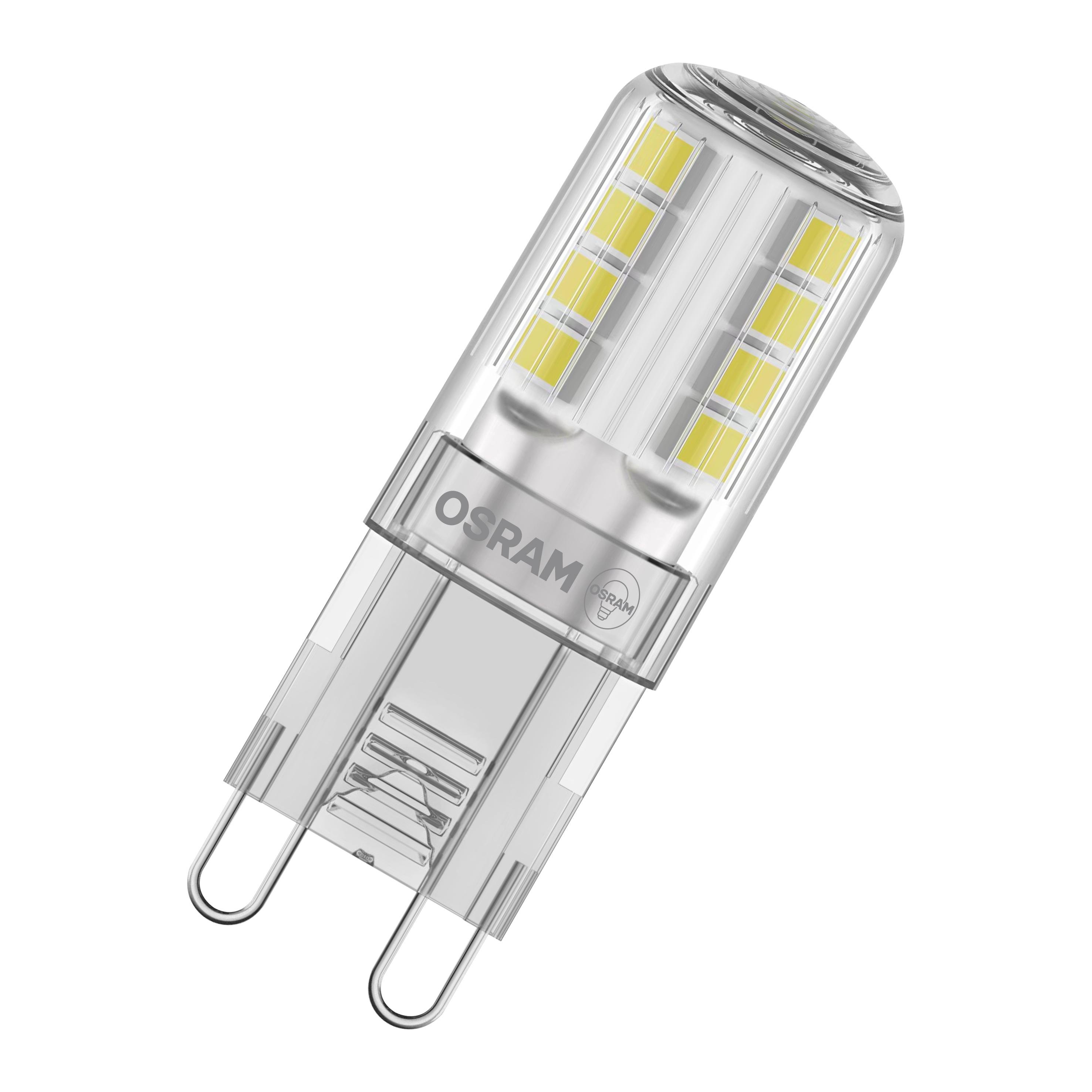 Лампа светодиодная Osram PIN 30 2,6W 230 V 320 lm 300° 4000K G9 (4058075432369)