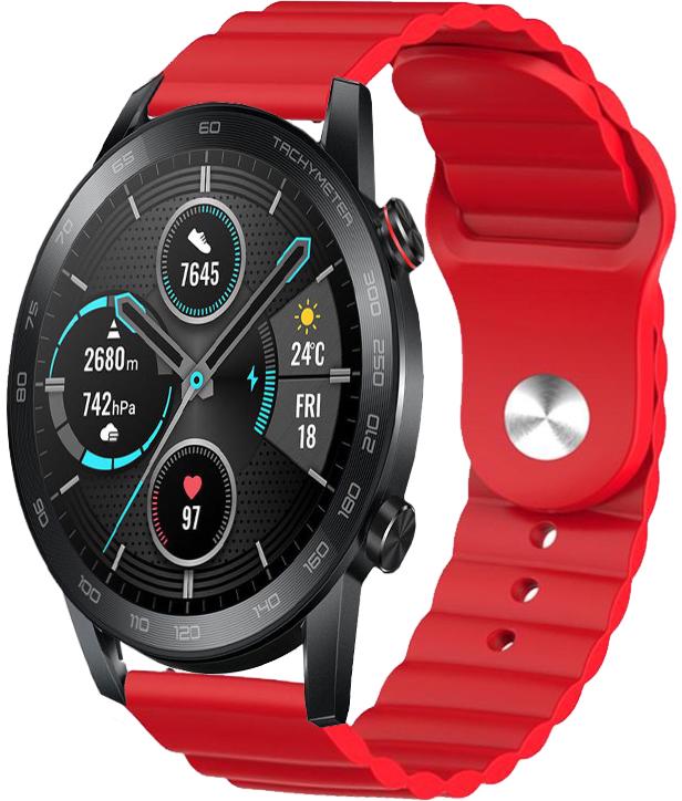 Ремешок Wave для Honor Magic Watch 2 Red (16656) Ремешок Wave для Honor Magic Watch 2 Red (16656)