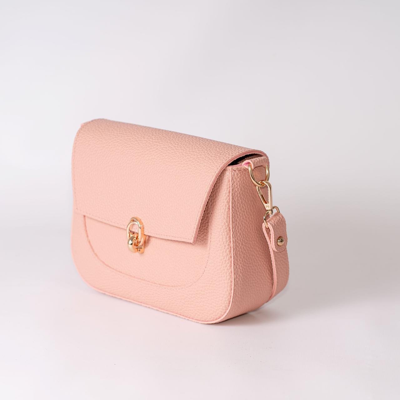 Сумка женская кросс-боди XENIA № 44-24 из эко-кожи Пудровый - фото 3 Сумка женская кросс-боди XENIA № 44-24 из эко-кожи Пудровый - фото 3