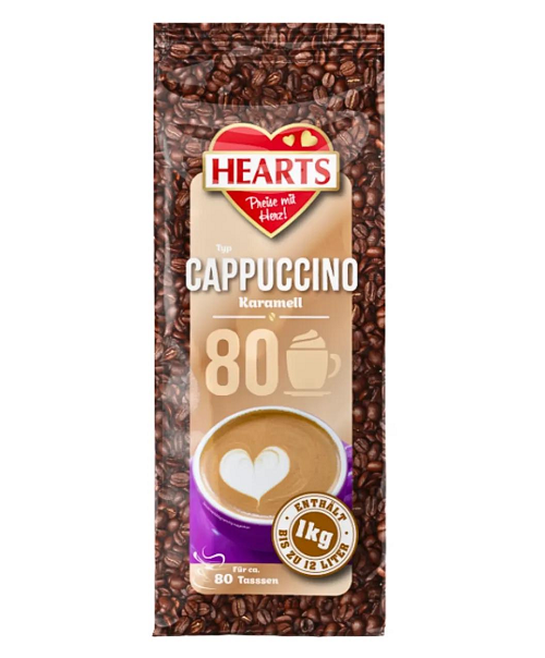 Капучино Hearts Cappuccino Caramel 1 кг