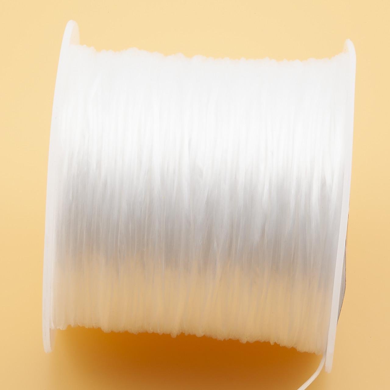 Резинка слоеная для браслетов 1 мм 1 шт. 60 м Белый (РС0060б02) Резинка слоеная для браслетов 1 мм 1 шт. 60 м Белый (РС0060б02)