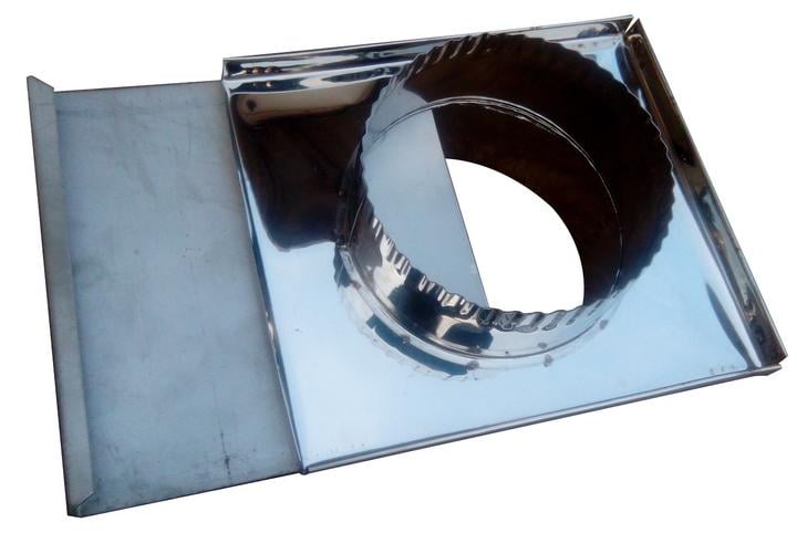 Шибер тяги для дымохода нержавеющая сталь толщина 0,8 мм D 150 мм