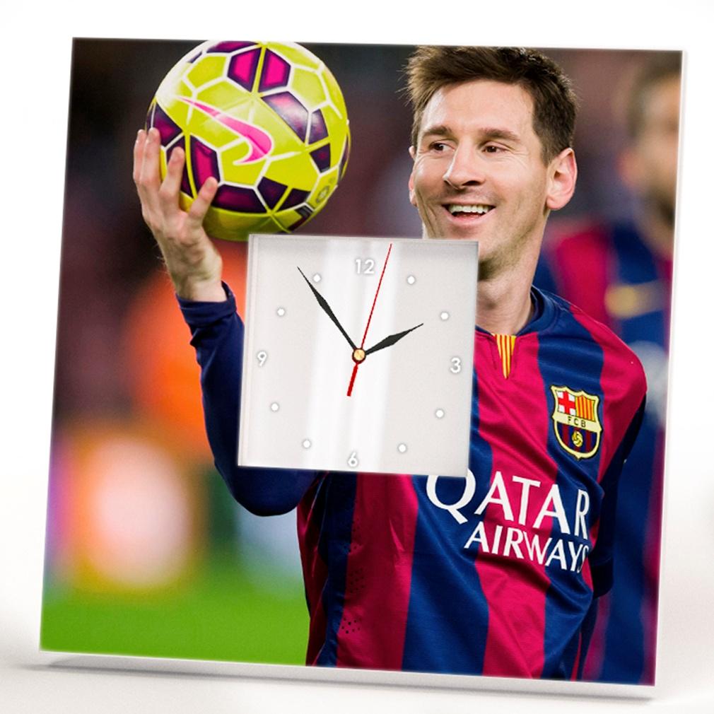 Часы Lionel Messi Футбол Барселона 260x260 мм (C03108)