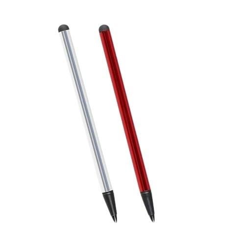 Набір стилусів для резистивних та ємнісних екранів 2 шт. Red/Grey (К0689/2) Набір стилусів для резистивних та ємнісних екранів 2 шт. Red/Grey (К0689/2)