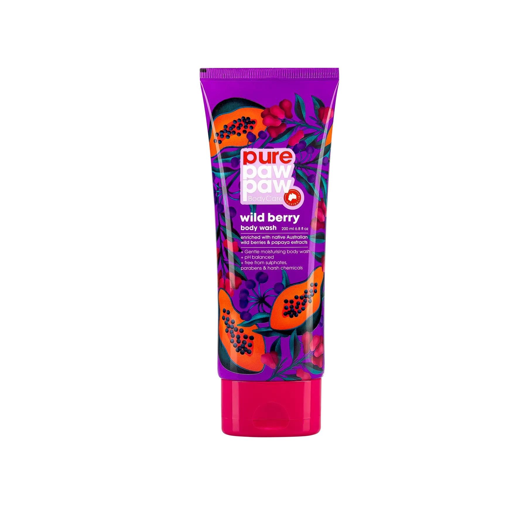 Гель для душа Pure Paw Paw Body Care Wild Berry Wash 200 мл