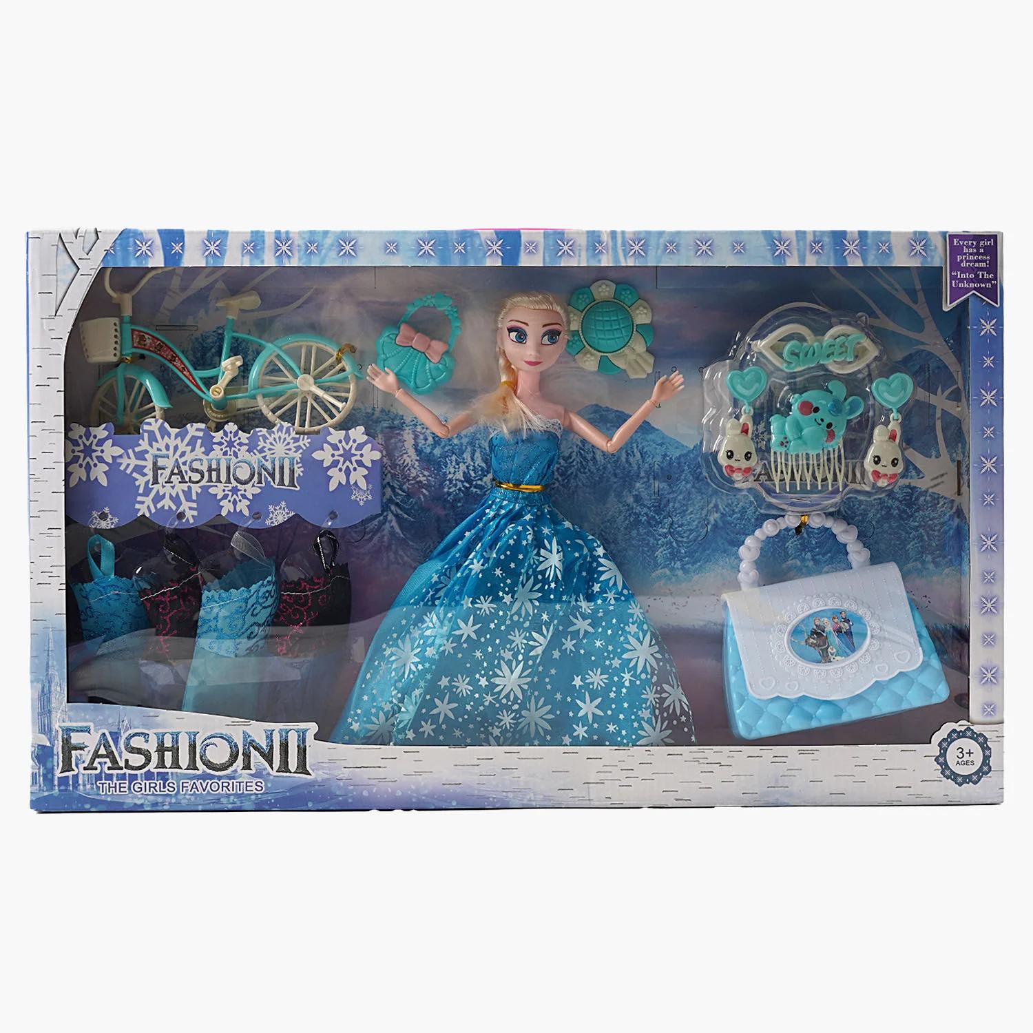 Кукла DX 54 Q3/30/2 шарнирные суставы/аксессуары/сумочка/в коробке 28 см (25471646)