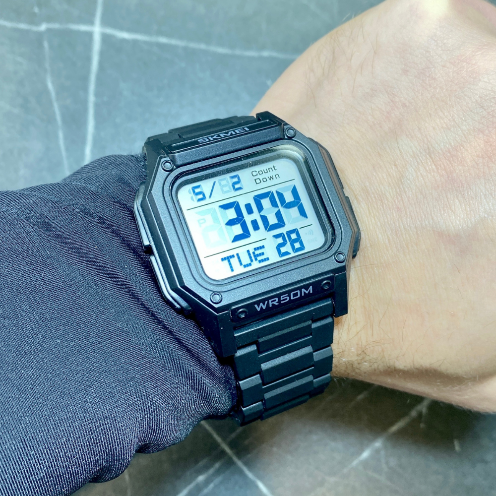 Наручний годинник чоловічий Skmei спортивний з підсвічуванням водонепроникний Чорний (2264) - фото 10 Наручний годинник чоловічий Skmei спортивний з підсвічуванням водонепроникний Чорний (2264) - фото 10