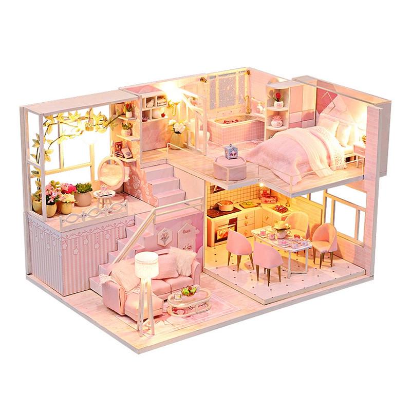 Конструктор-румбокс DIY House M035-B Кукольный дом Sweet Story (38786770)