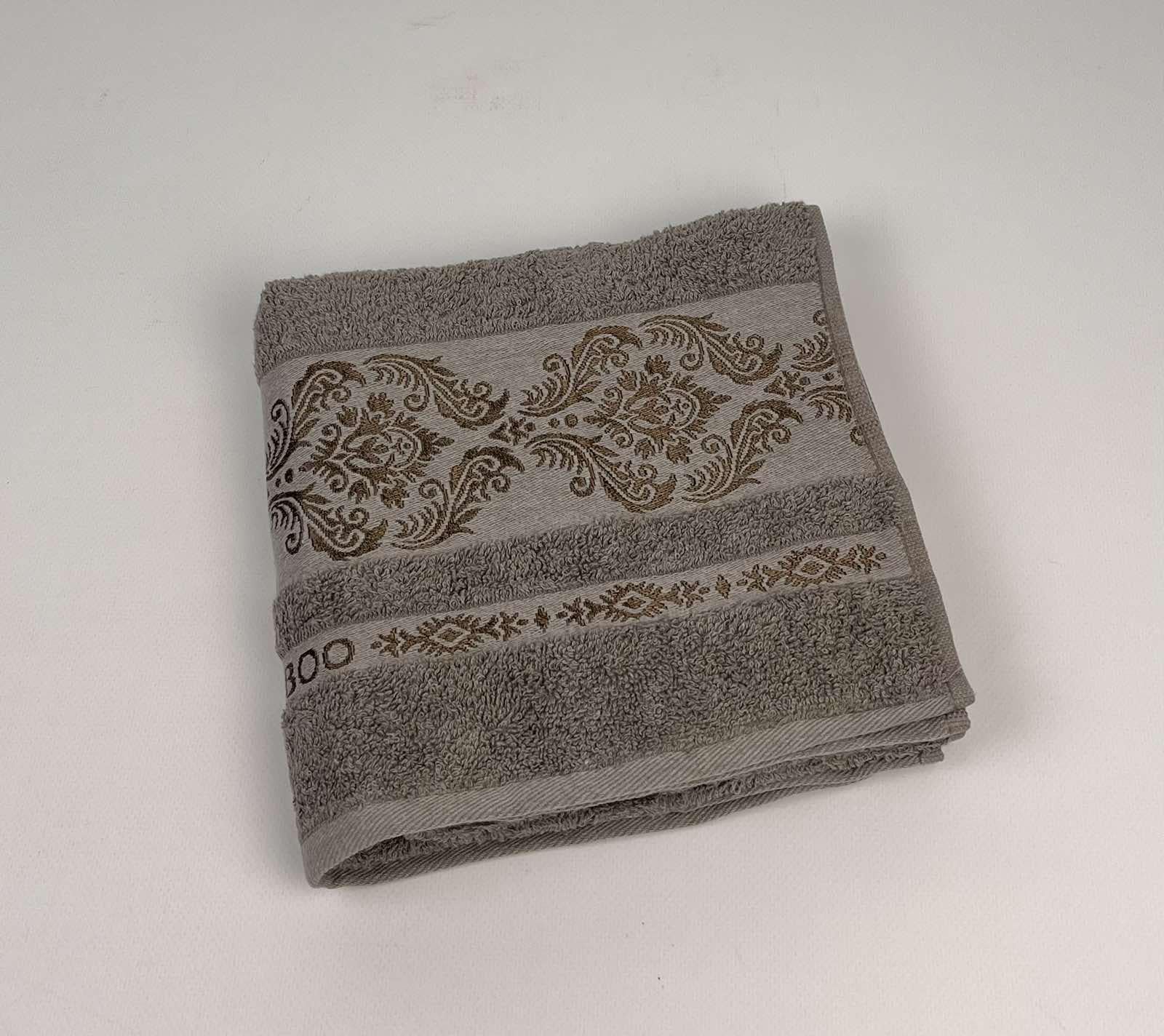 Полотенце Altinbasak Bamboo Ella 50x90 см Серый (CN28133)