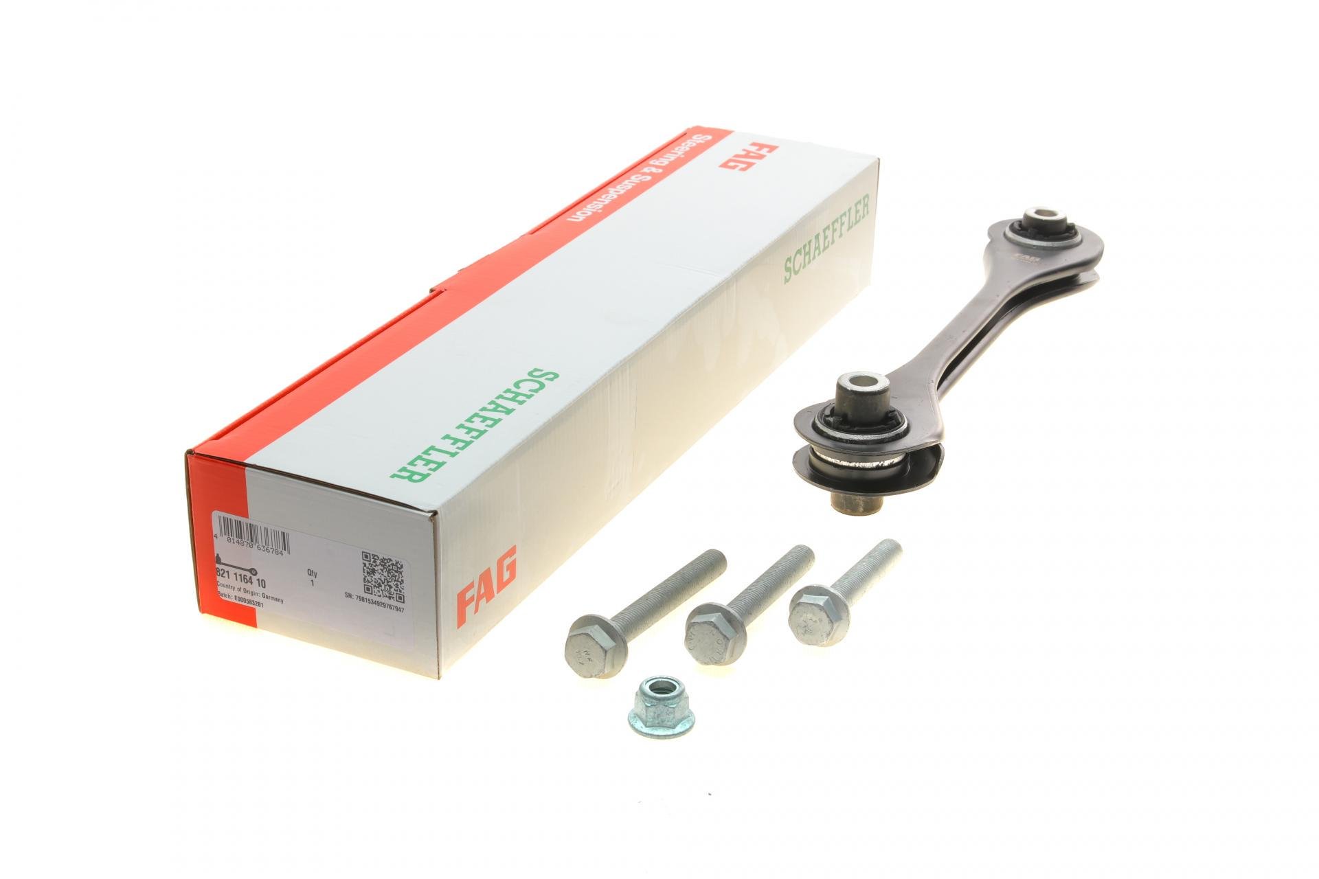 Рычаг подвески FAG задний Audi Q3/Skoda Octavia/VW Golf VIII/Tiguan 16- (821 1164 10)