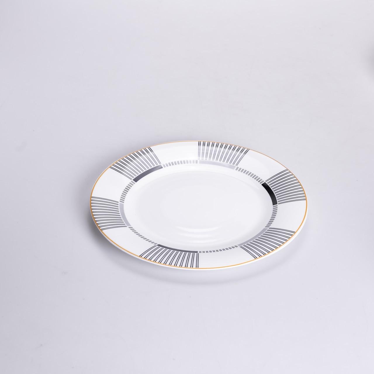 Столовый сервиз из фарфора Geometry на 6 персон 32 предметов (HP-HK-6) - фото 10 Столовый сервиз из фарфора Geometry на 6 персон 32 предметов (HP-HK-6) - фото 10