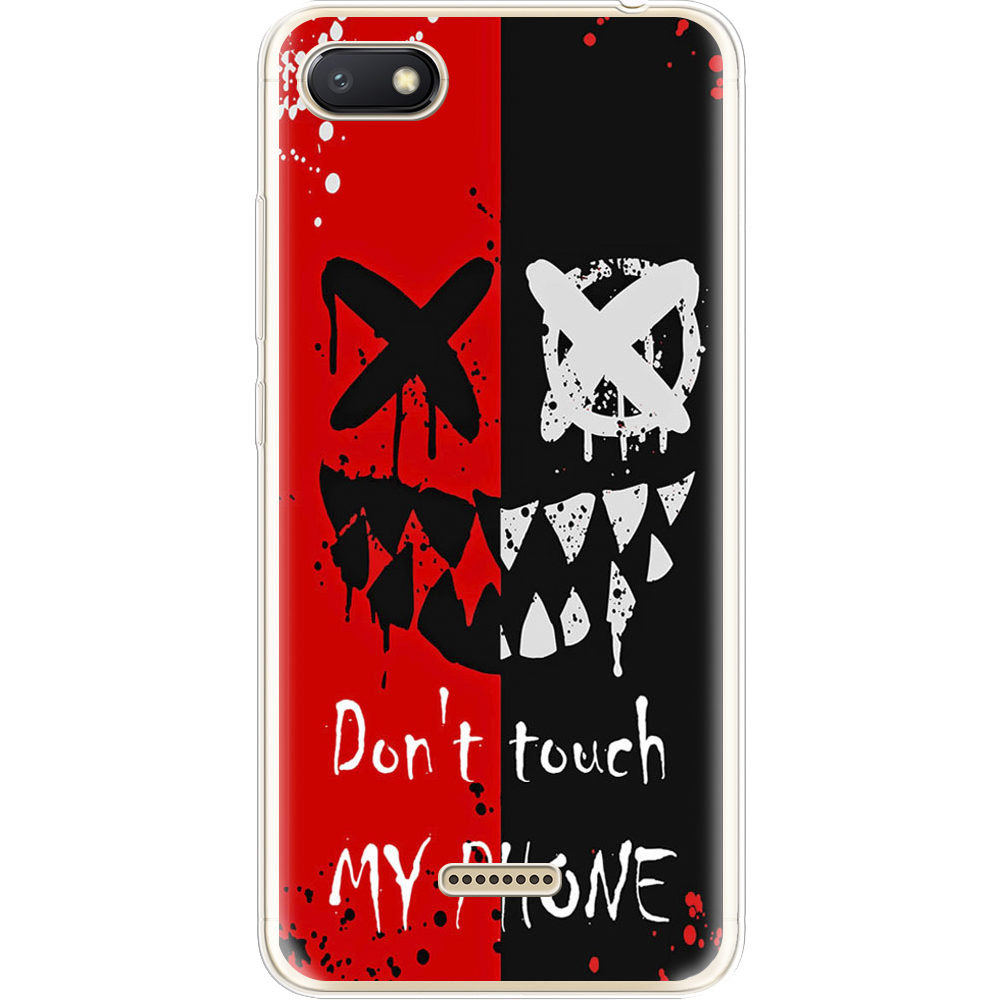 Чехол Boxface Xiaomi Redmi 6A Bad Smile Прозрачный силикон (34811-up2468-34811)