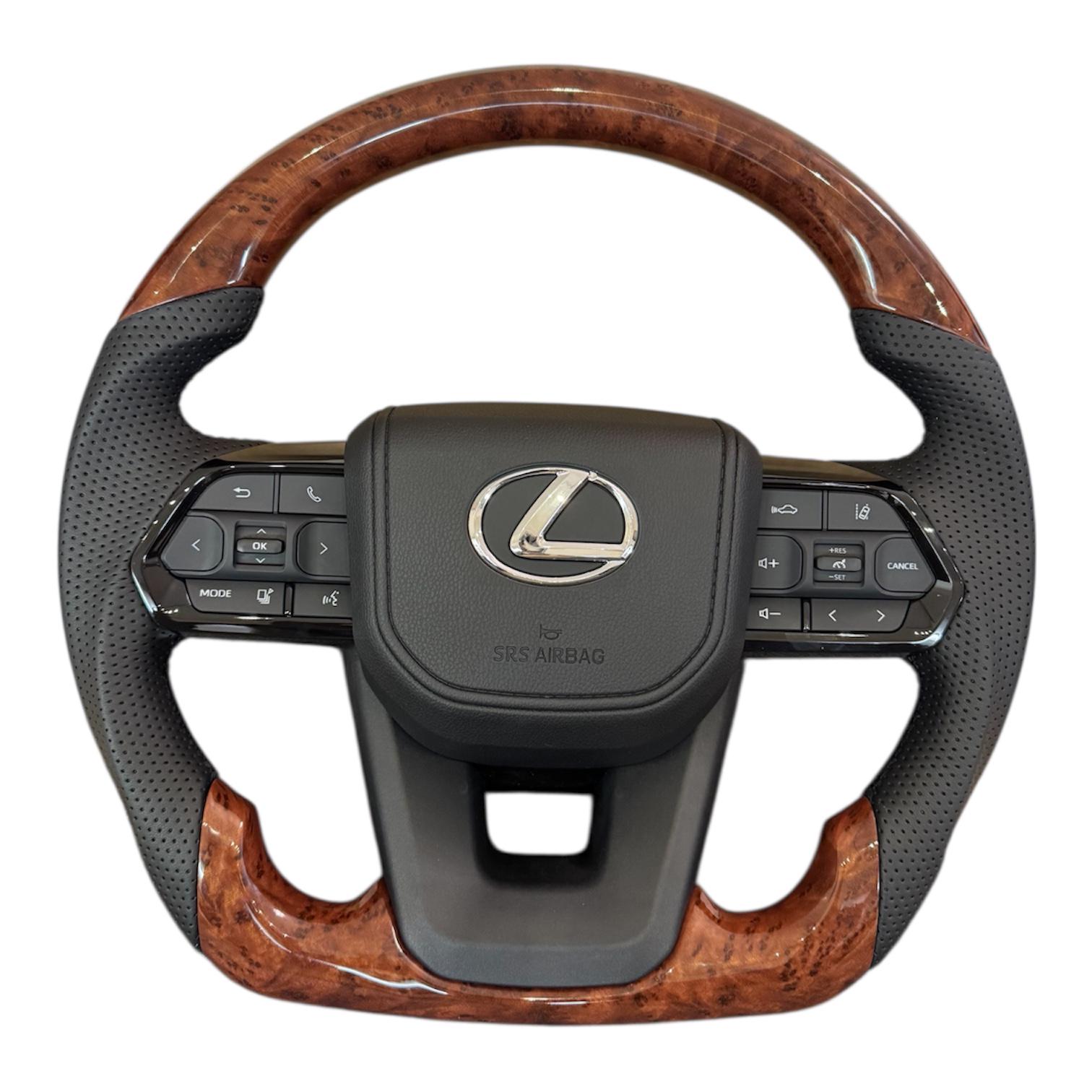 Кермо анатомічне для Lexus LX470/GX470 в сборі логотип хром (30387145)