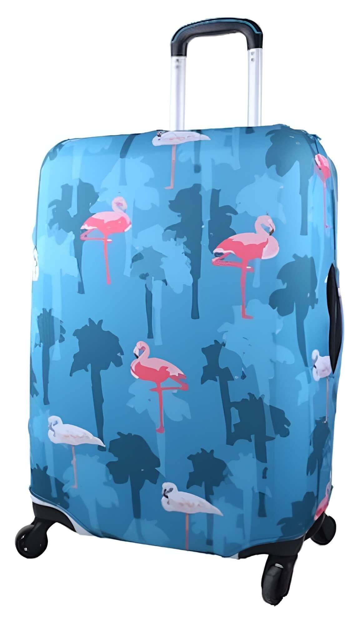 Чехол для чемодана Snowball Flamingo M Разноцветный (55576150676) Чехол для чемодана Snowball Flamingo M Разноцветный (55576150676)