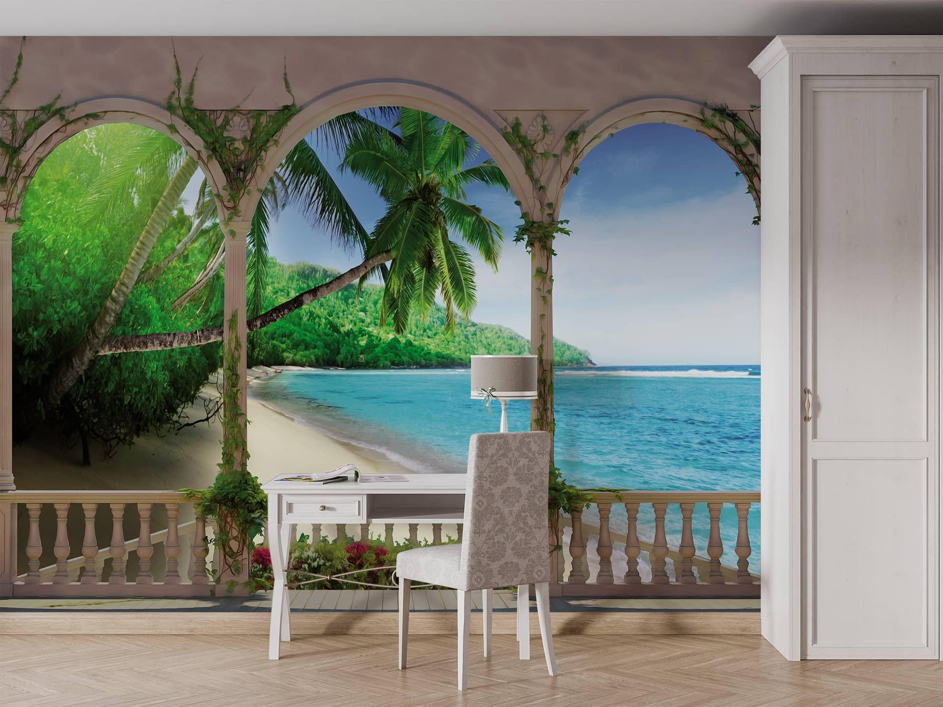 Фотообои флизелиновые Styleo Print-walls Три арки к раю 0426 300х200 см (Pw-0426)