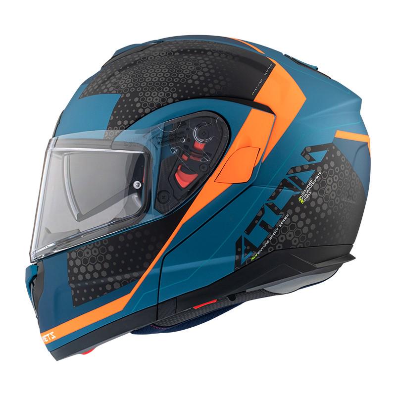 Мотошлем MT HELMETS ATOM SV Adventure B7 M Matt Blue (23229)