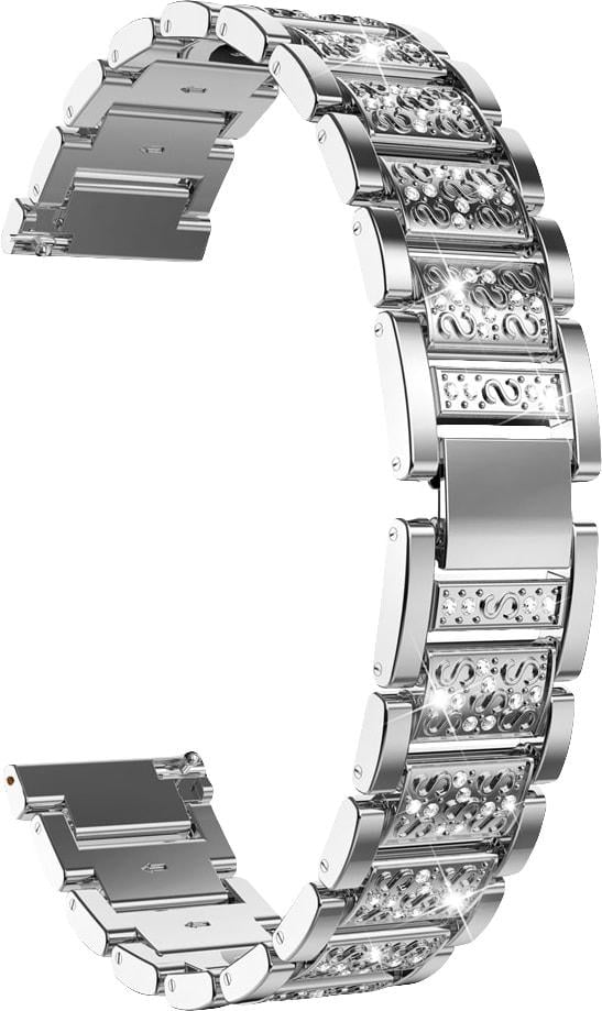 Браслет металлический Glam для Galaxy Watch 4 40 мм Silver (32790-59) - фото 2 Браслет металлический Glam для Galaxy Watch 4 40 мм Silver (32790-59) - фото 2