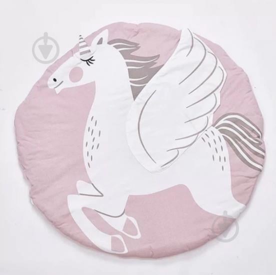 Одеяло коврик в детскую комнату Единорог Розовый (is124082) Одеяло коврик в детскую комнату Единорог Розовый (is124082)