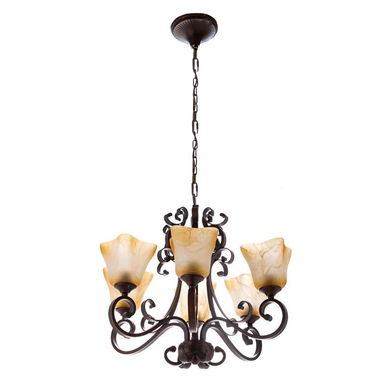 Люстра подвесная Light House ES-15573/6 Коричневый (9331)