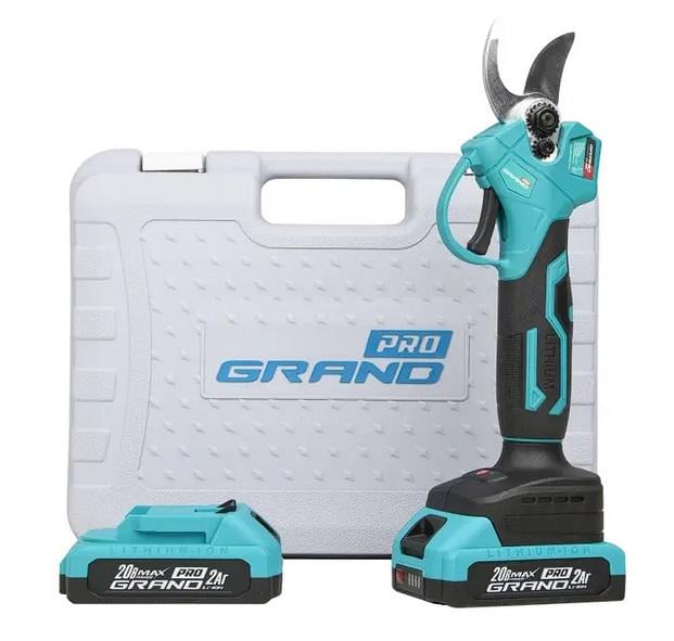 Секатор аккумуляторный Grand СА-20BL