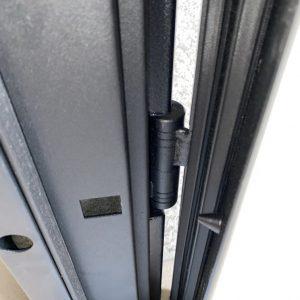 Дверь входная Redfort Грация 960х2040 мм Черный/Белый матовый (23322858) - фото 7