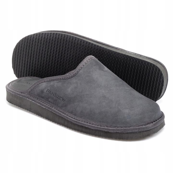 Домашние тапочки мужские PanSzew натуральная кожа р. 40 (492-40) - фото 3 Домашние тапочки мужские PanSzew натуральная кожа р. 40 (492-40) - фото 3