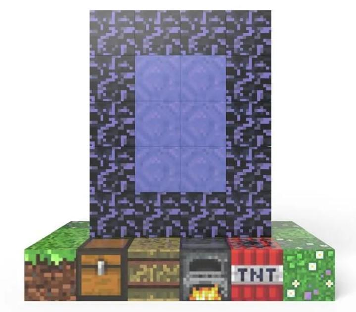 Конструктор магнитный детский Minecraft Magnetic Block 58 дет. (2104618350)