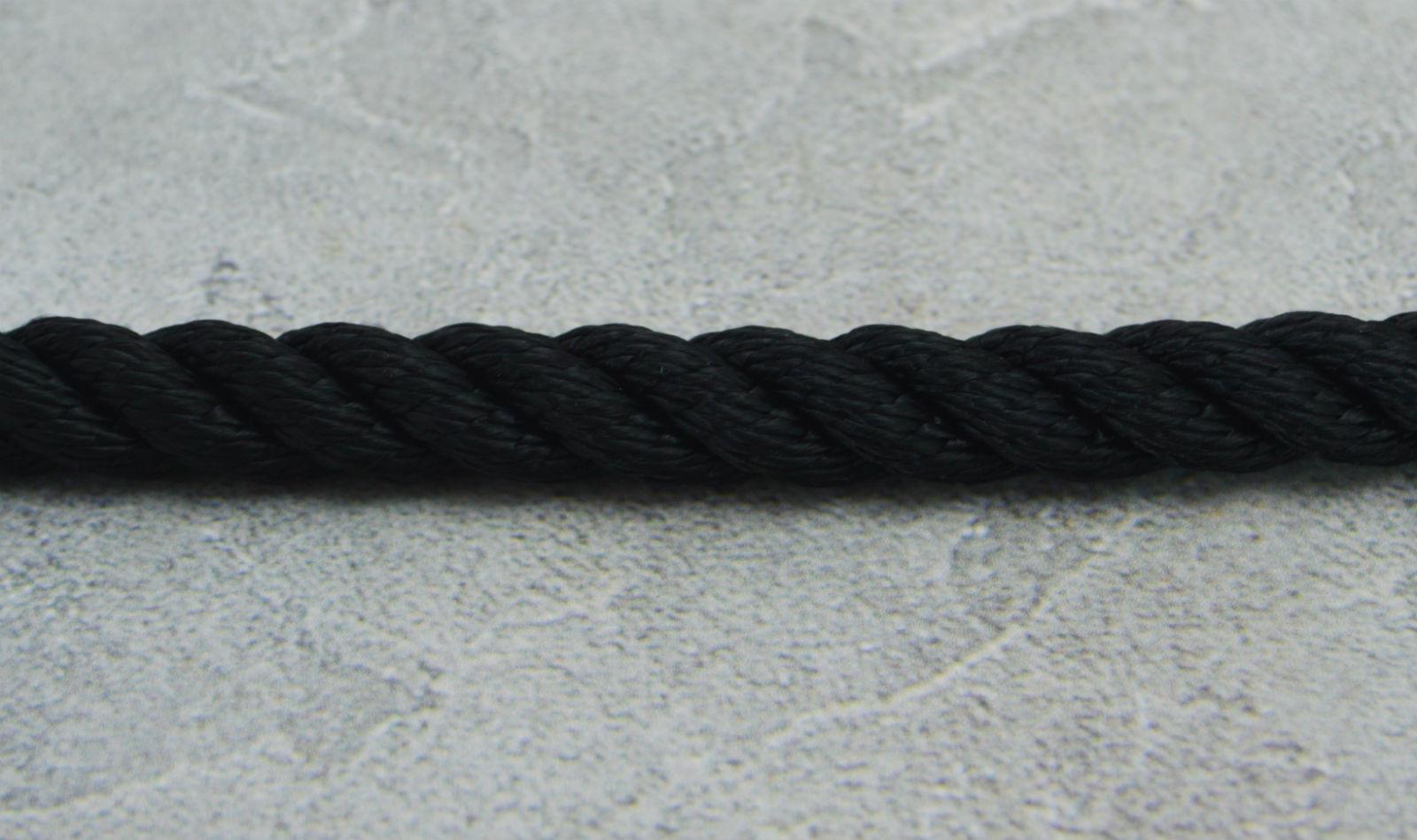 Канат лавсановий Safety 16 мм Чорний