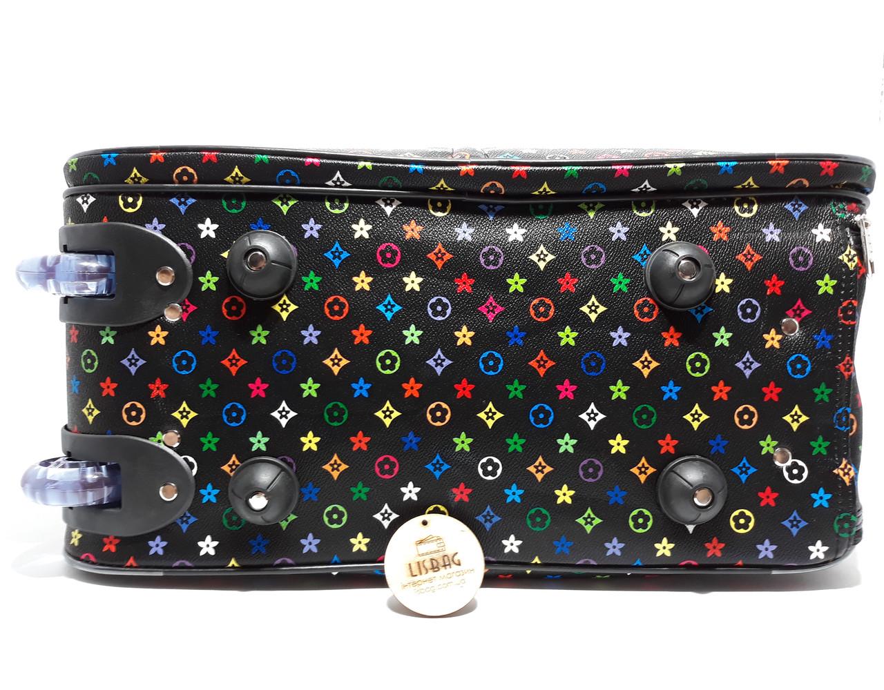 Сумка на колесах Sky Travel 48х23х31 см 38 л Чорний (420-5) - фото 8