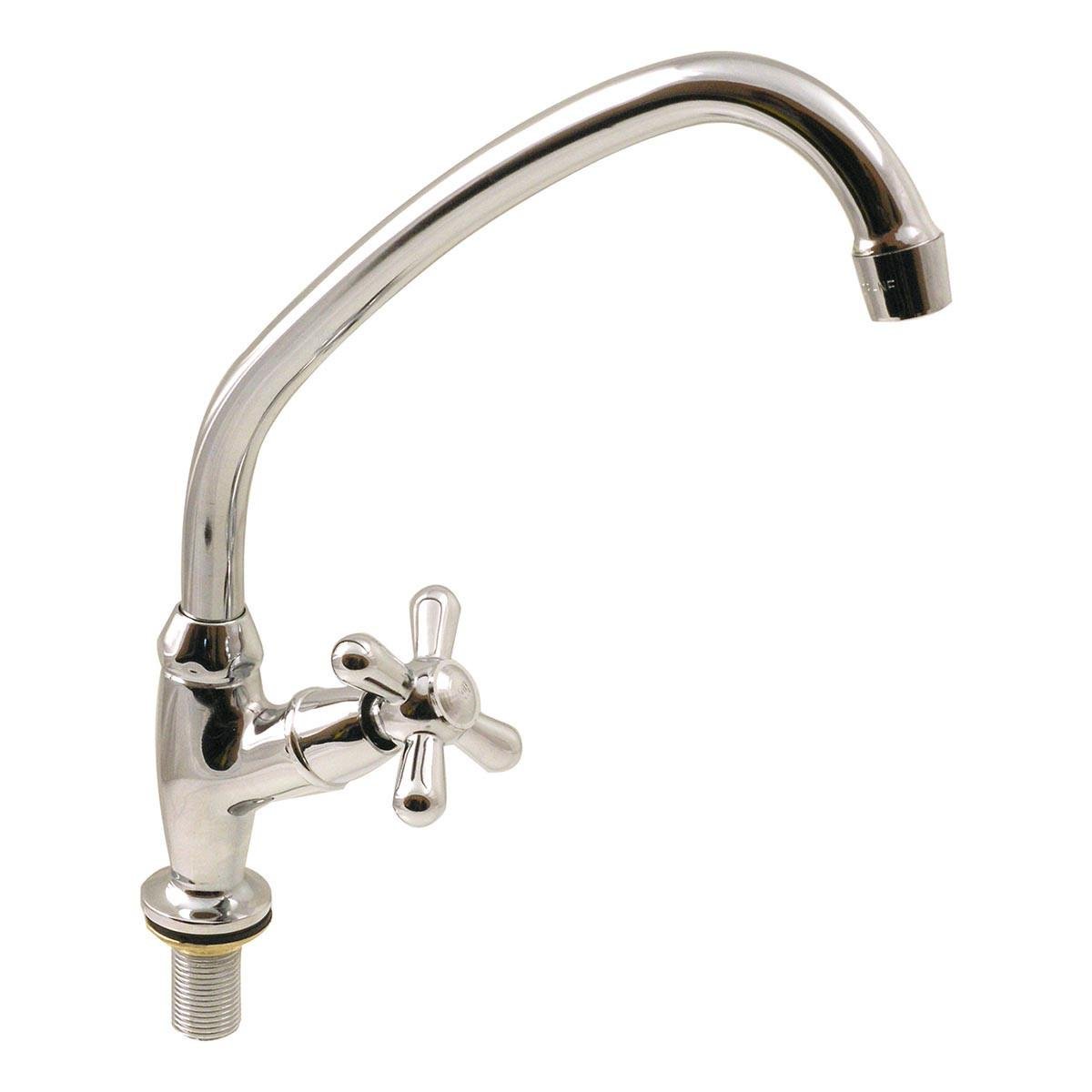 Кран для умывальника Champion DOMINOX CH0019 на одну воду Хром (81303)