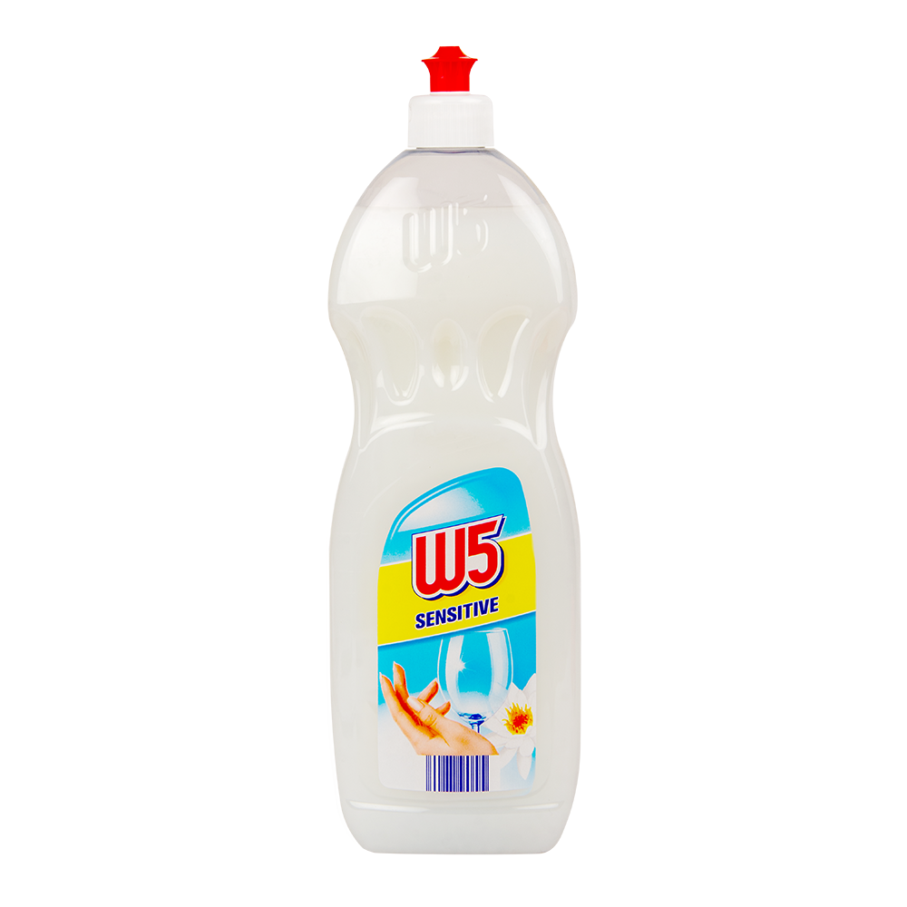 Средство для мытья посуды W5 Sensitive 1 л