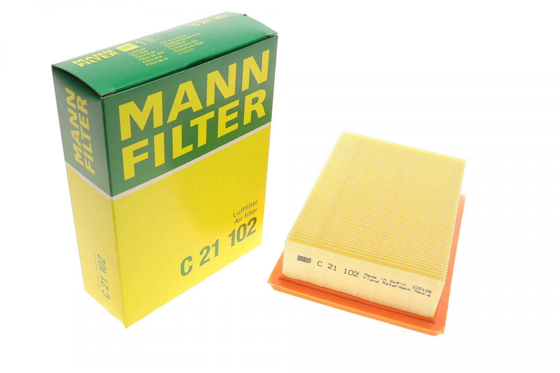 Фильтр воздушный Mann-Filter для Ford Kuga II 2,5 13- (C 21 102)