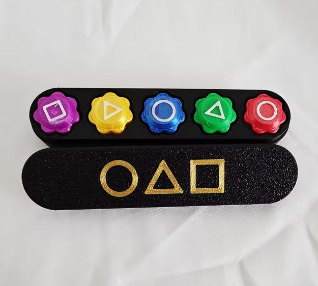 Настольная игра Гонги игра в кальмара Gonggi шарики - фото 2