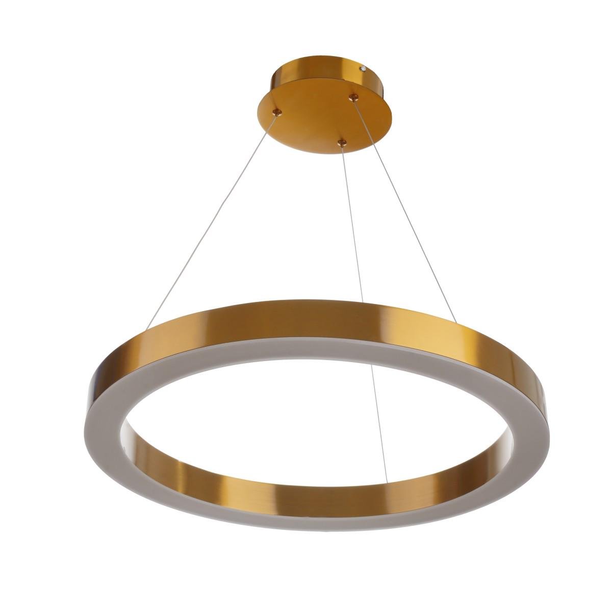 Люстра лофт подвесная светодиодная Brille BR-927S/45 W WW 60" G