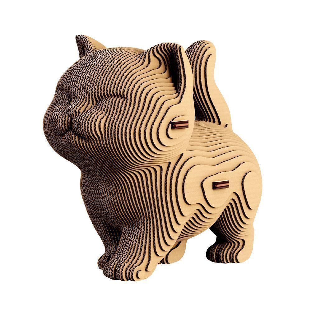 Пазл картонный 3D Cartonic Три Котика 254 детали (2553309171) - фото 10