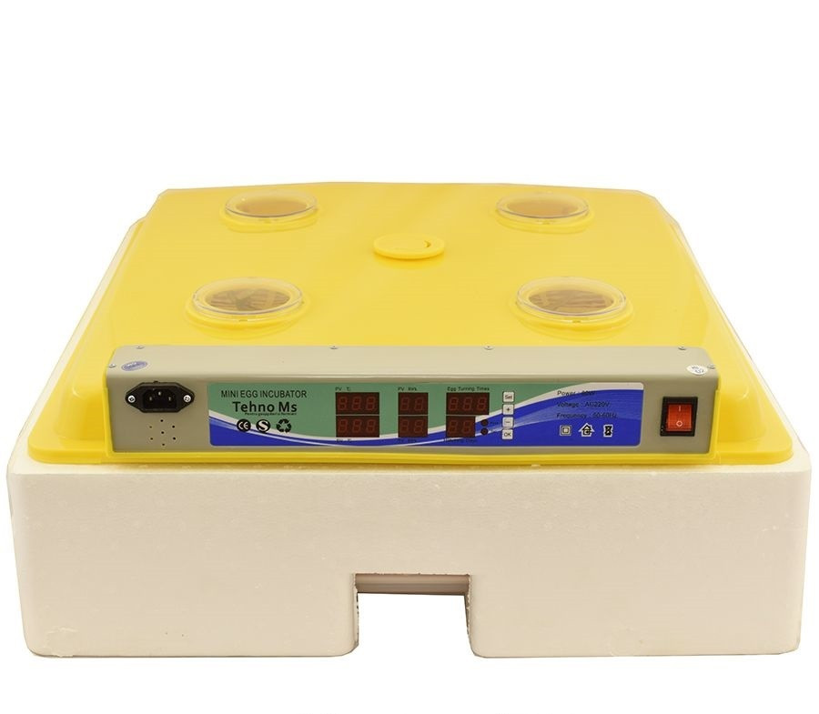 Инкубатор автоматический Tehnoms MS-98 на 98 яиц любых типов с регулятором влажности