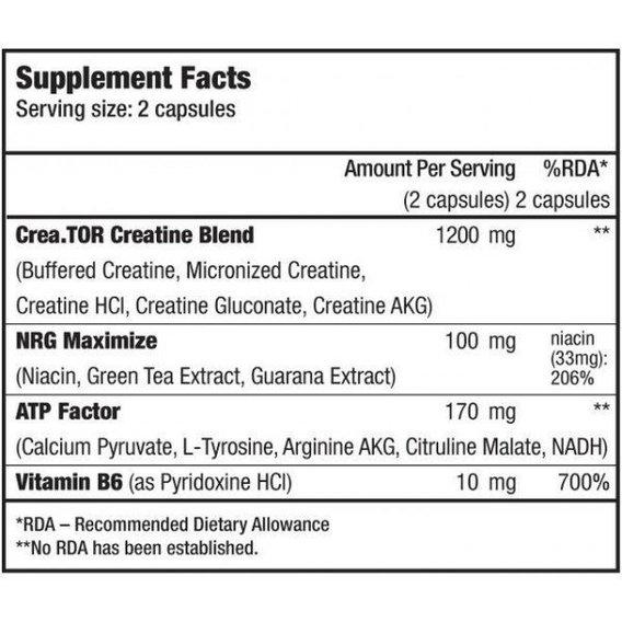 Креатин комплекс BioTechUSA CreaTor 120 Caps - фото 2