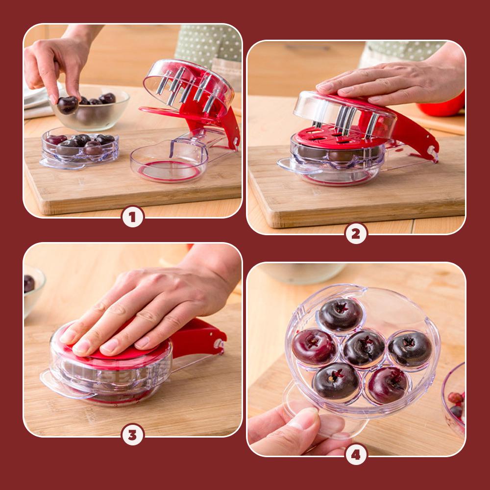 Машинка-пристрій для видалення кісточок з вишень/черешень (CHKIST-RED-1284) - фото 5 Машинка-пристрій для видалення кісточок з вишень/черешень (CHKIST-RED-1284) - фото 5