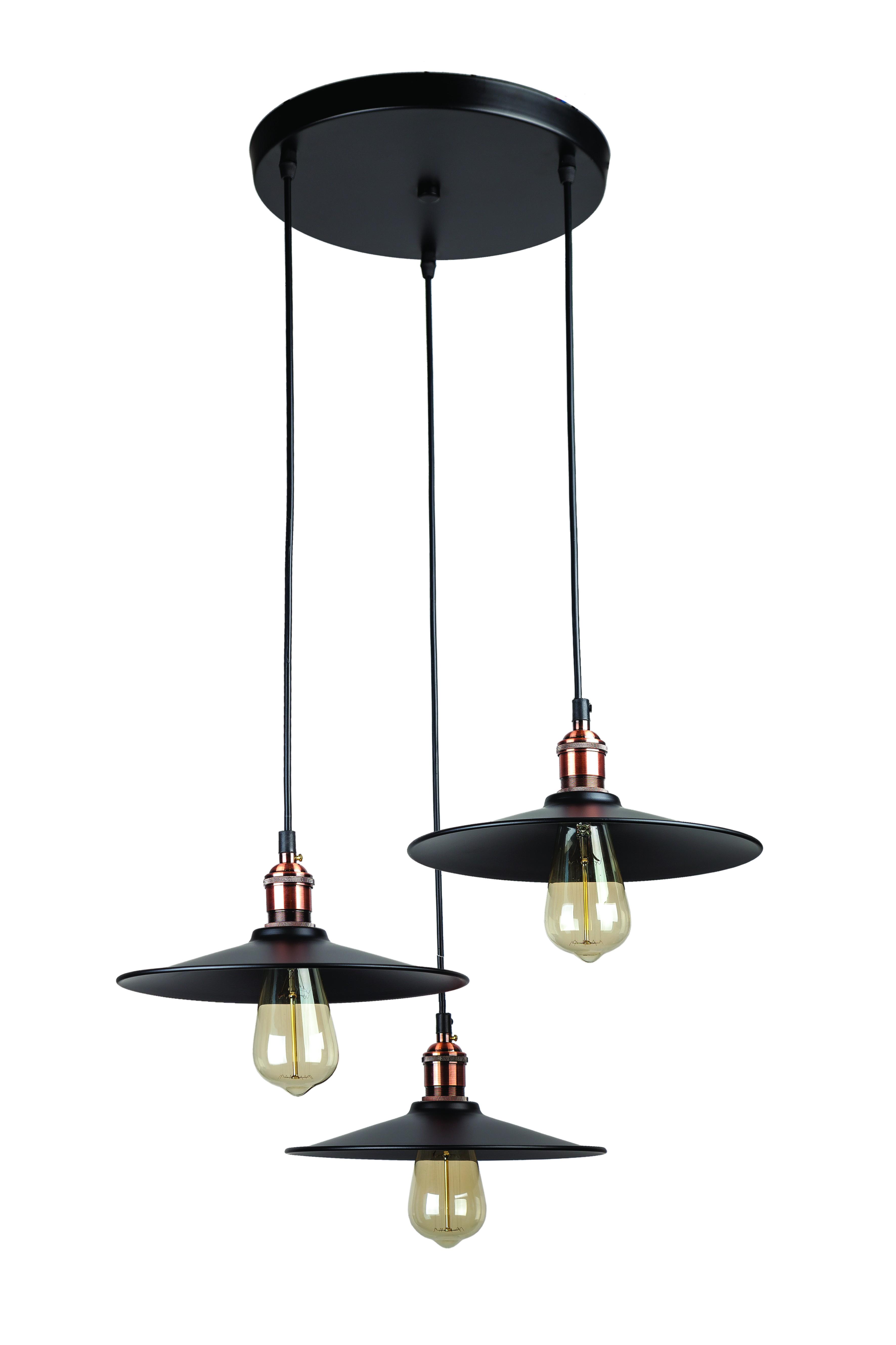 ᐉ Люстра Levistella 752836F-3 Black (300)