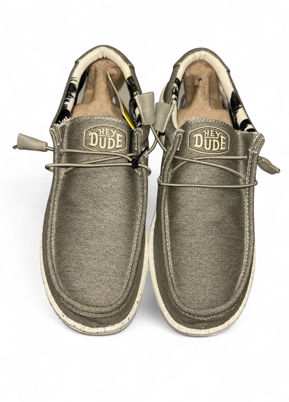 Мокасини чоловічі Hey Dude Wally Stretch 110380500 р. 43 28,2 см Бежевий (2772110990) - фото 4 Мокасини чоловічі Hey Dude Wally Stretch 110380500 р. 43 28,2 см Бежевий (2772110990) - фото 4