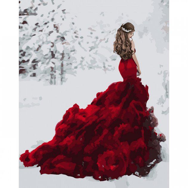 Картина по номерам Идейка "Снежная королева" 40х50 см (KHO4540)