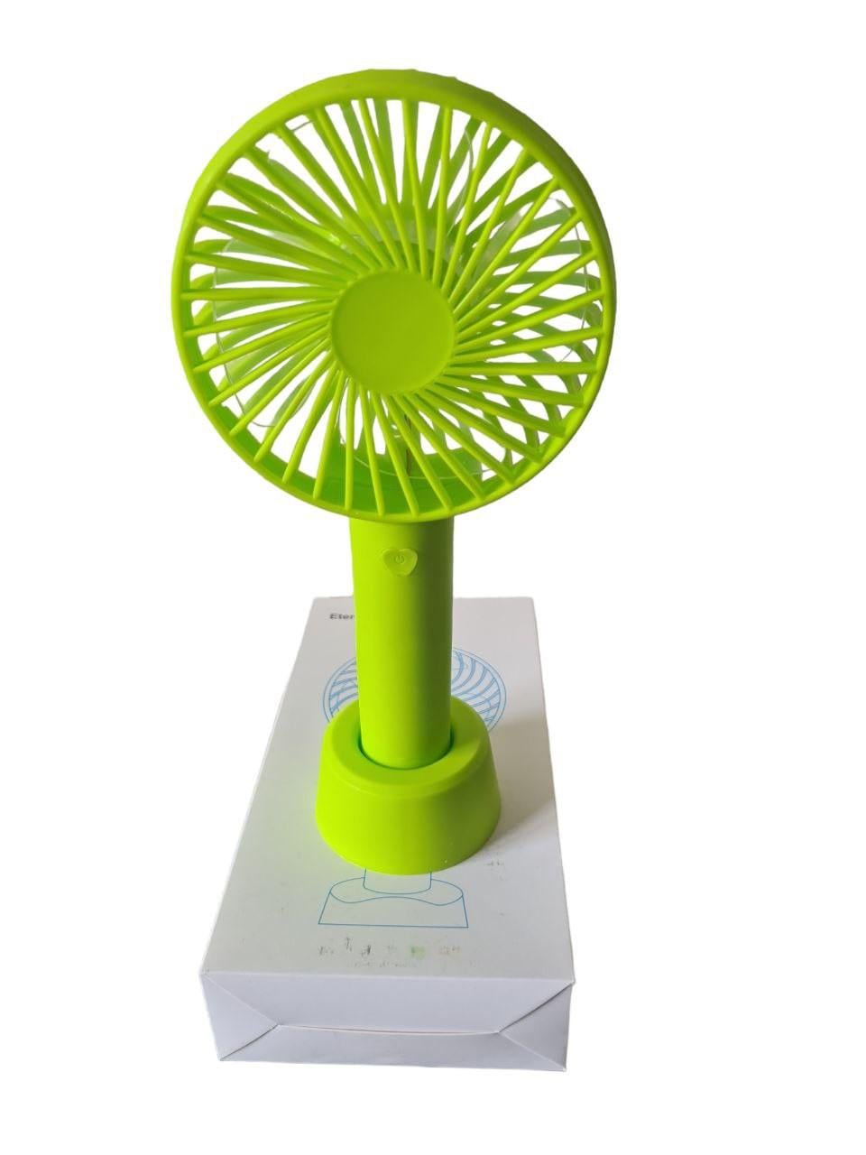 Портативный вентилятор аккумуляторный Eternal classics X-9 настольный 214 см 5 Вт Салатовый (aea2f9c8)