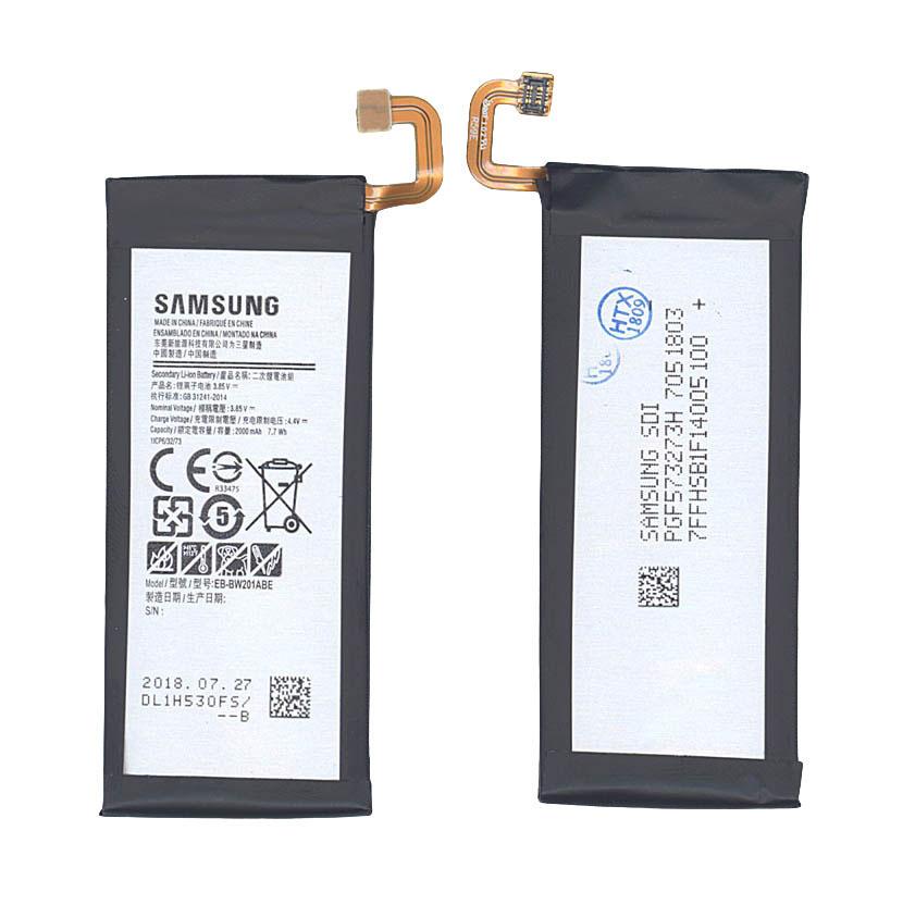 Аккумулятор для смартфона Samsung EB-BW201ABE Golden 3 SM-W2016 3,85V 2000 mAh 7,7 Wh Black