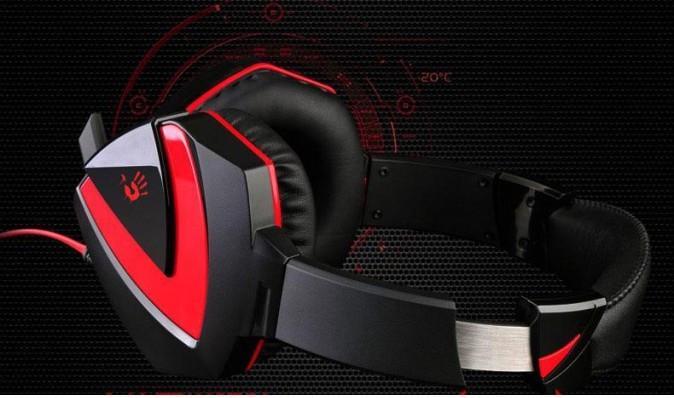 Наушники A4tech G500 Bloody Black/Red - фото 6 Наушники A4tech G500 Bloody Black/Red - фото 6