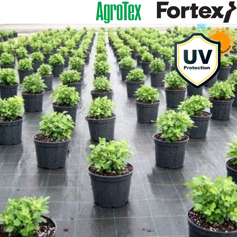 Агроткань Fortex AgroTex 1,05 х 5 м 5,25 м2 100 г/м2 Черный (3904265) - фото 8