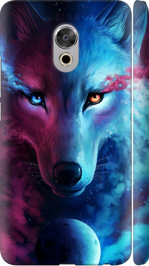 Чехол на Meizu Pro 6 Plus Арт-волк (3999m-678-42517)