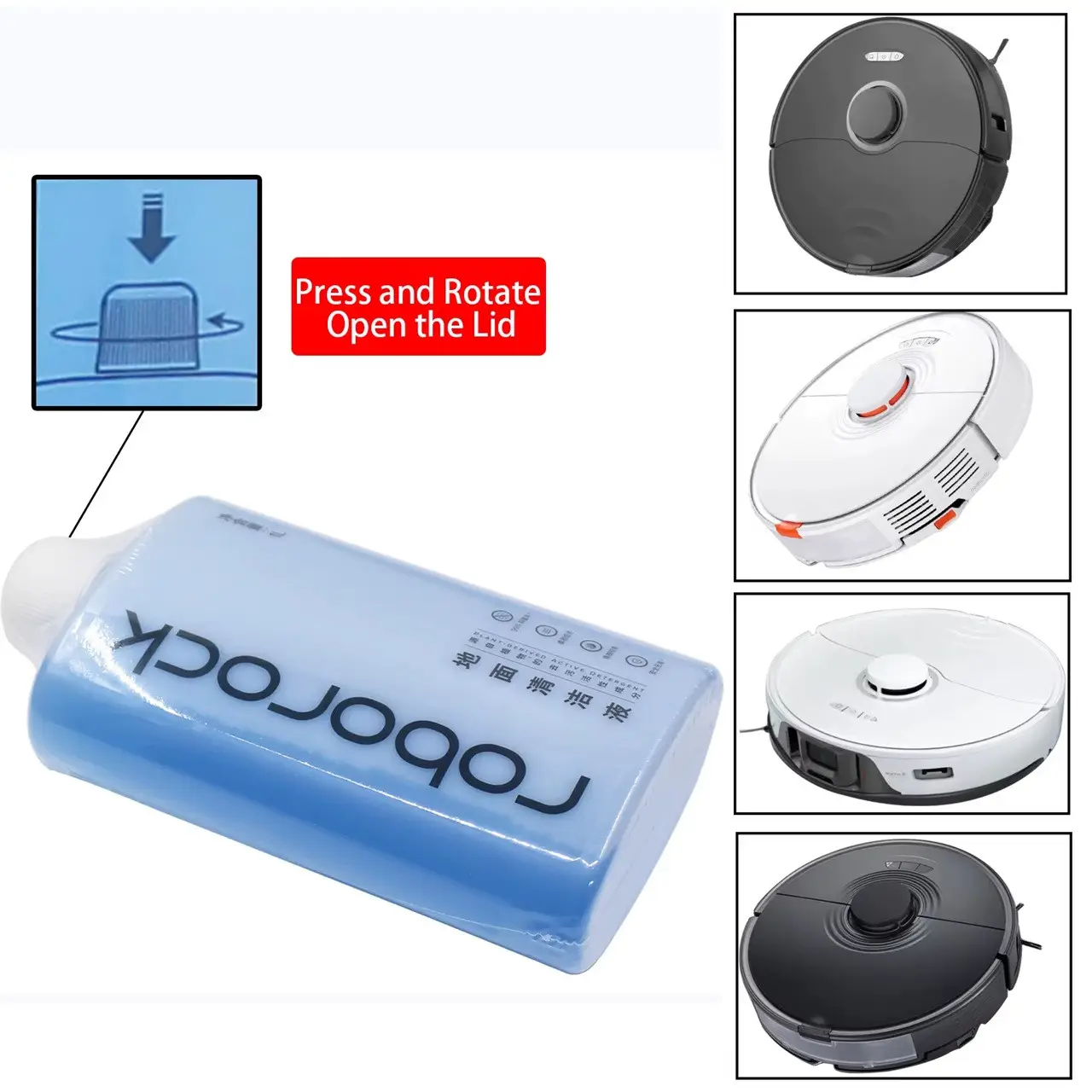 Моющее средство Roborock для робот пылесосов/ручных пылесосов (291) - фото 6 Моющее средство Roborock для робот пылесосов/ручных пылесосов (291) - фото 6